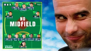 I used NO MIDFIELD in Football Manager [upl. by Latreece664]