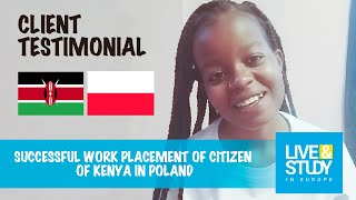 Citizen of Kenya in Poland  Polish Voivode Work Visa Received Job Vacancy Filled [upl. by Salmon576]