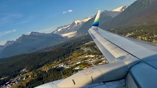 4K – Full Flight – Alaska Airlines – Boeing 737790 – JNUANC – N609AS – AS111 – IFS 838 [upl. by Aicinet923]