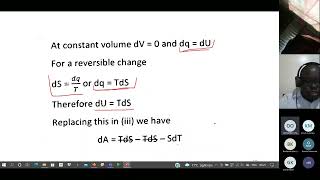 Gibbs Helmholtz Equation and Maxwell Relations [upl. by Jac169]