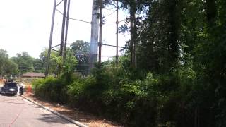 Demolition of water tower in columbia MS [upl. by Zaid]