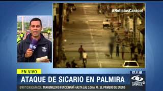 Video muestra cómo sicario ataca a tiros a un hombre 31 Diciembre [upl. by Eiryt976]