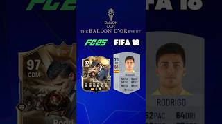 EAFC 25 Top Ballon dOr Players and their 1st FUT Card football footballshorts youtubeshorts [upl. by Ennayelhsa]