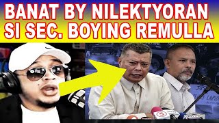 Sec Boying Remulla nilecturan ni Banat By  pahiya tuloy [upl. by Memberg897]