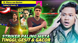 1 MATCH 5 GOL REVIEW EPIC DOUBLE BOOSTER VAN BASTEN 105 GANAS BANGET EFOOTBALL 2025 MOBILE [upl. by Yliab235]