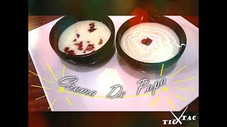 Crema de Papa con Tocino  Facil de Hacer [upl. by Mill793]