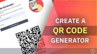 Create A Simple JavaScript App to Generate QR Codes [upl. by Slrahc]