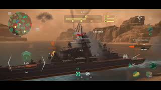 Modern Warships  Full gameplay  RF Admiral Nakhimov  Modo Escolta [upl. by Latham]