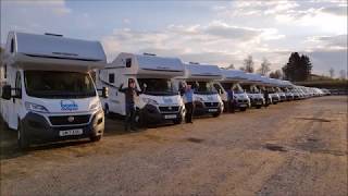 Bunk Campers  Germany Motorhome Relocation Trip 2017  Campervan Hire UK amp Ireland [upl. by Skell]