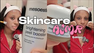 ASMR SKINCARE l STAY AT HOME MAINTENANCE l COSMELAN 2  chit chat  whisper [upl. by Rett110]