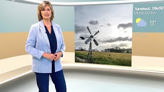 Weervrouw Sabine Hagedoren met het Vlaamse weerbericht van woensdag 24 januari 2024 op VRT 1 [upl. by Culbertson743]