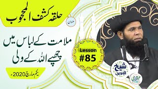 Lesson08501032020 ll Malaamat Ky Libas Me Chupay Allah Ke Wali HalqaKashfulMahjoob [upl. by Yhpos]