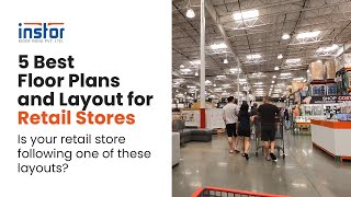 5 Best Floor Plans and Layout for Retail Stores [upl. by Templer]