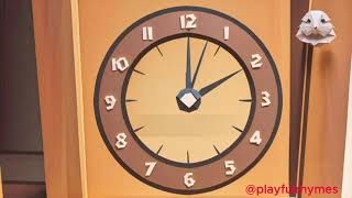 Hickory Dickory Dock Viral  Elephant Nursery Rhymes  Kids Song English Rhymes PlayfulRhymes tv [upl. by Lrub]