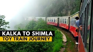 Kalka Shimla Train Journey  Toy Train Shimla [upl. by Solomon]