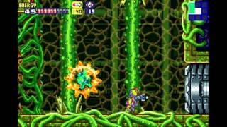 Metroid Fusion Walkthrough 100 Part 12  Sector 2 TRO vs Nettorei [upl. by Amhsirak]