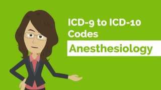 Top 20 Anesthesiology ICD9 to ICD10 Codes [upl. by Eppilihp]