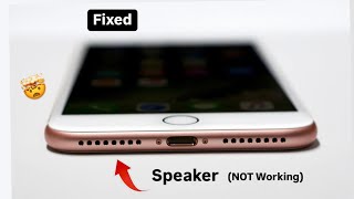 iPhone left Speaker not Working  Fixed  How to fix iPhone Left speaker issue [upl. by Phyllida]