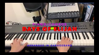 DAYS OF ELIJAH PianoChords [upl. by Dibbrun236]