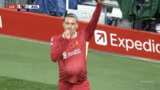 Darwin Núñez Amazing GoalLiverpool vs Aston Villa 20 All Goals and Extended Highlights [upl. by Lenes]