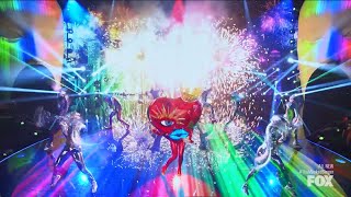 The Masked Singer 6 Finale  Queen of Hearts sings Firework by Katy Perry [upl. by Esyla]