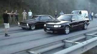 800HP Audi S4 vs Chevy NOVA Birka cup 4  2006 [upl. by Petulah207]