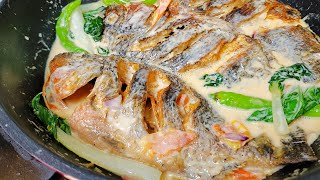 Ginataang Tilapia With Pechay Recipe [upl. by Skippy]