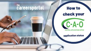 How To Check Your CAO Application Status  Careers Portal [upl. by Ruthi]