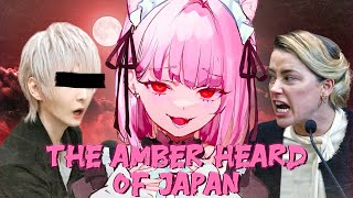 How this DERANGED Vtuber became known as quotThe Amber Heard of Japanquot  The Mikeneko incident [upl. by Cleodell]