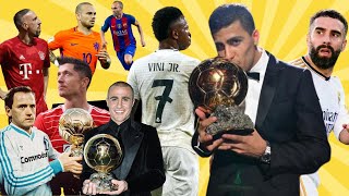 LE BALLON DOR CEST DEVENU NIMPORTE QUOI ET CELA NE DATE PAS DAUJOURDHUI    AVIS ET ANALYSE [upl. by Anurb]