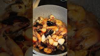 spaghetti frutti di mare spaghettimusselseafood [upl. by Syst297]