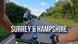 Cycling in Hampshire and Surrey UK [upl. by Jerry]