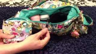 Whats In My JuJuBe Hobo Be in Toki Perky Diaper Bag [upl. by Arlette]