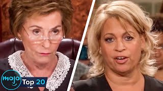 Top 20 Times Judge Judy Owned People in Court [upl. by Adlesirg]