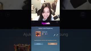 Gombalnya lewat live chat gini brokk skylar dyfa rrqskylar rrqhoshi mplid mobilelegends mlbb [upl. by Alrick]