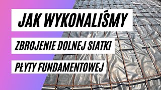 9 Wiążemy zbrojenie dolnej siatki [upl. by Chassin]