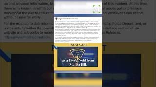 Multiple South Jersey schools closed after shooting threats shorts [upl. by Feinleib]