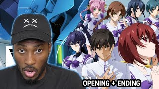 Muv Luv Alternative Opening  Ending Reaction  Anime Op Reaction [upl. by Karlen]