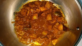 Parangikai or Manchal Poosani Kuzhambu Pumpkin Curry Recipeபரங்கிக்காய் மஞ்சள் பூசணி குழம்பு [upl. by Inuat126]