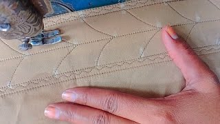 very easy मोहरी डिजाइन  ponche  mohri  myrealstitch  salwar ki mohari design [upl. by Tezil]