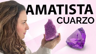 CUARZO AMATISTA significado y propiedades de la Piedra Amatista 💎💎💎 Cuarzos de proteccion [upl. by Derte]