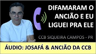 ÁUDIO Liguei para o ancião que foi difamado  SIQUEIRA CAMPOS PR [upl. by Haela448]