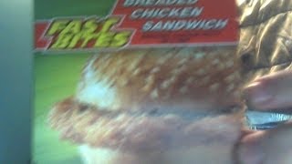 I review Fast Bites Breaded Chicken Sandwich [upl. by Ahouh]