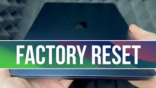 How to Factory Reset MacBook Air in 2024 [upl. by Imuya]