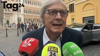 Sgarbi “Ministro Giuli è un formidabile intellettuale libero medierà sul merito delle competenze” [upl. by Sassan]