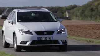 Essai Seat Leon ST 16 TDi 105ch 4Drive [upl. by Leno]