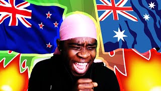 Reacting To Australian Drill Vs New Zealand Drill Music [upl. by Lorelie]