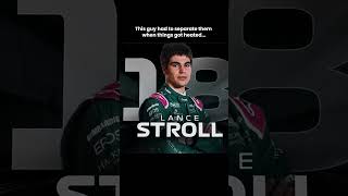 Lance Stroll separates Leclerc and Hamilton in Formula 1 [upl. by Secilu]