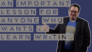 An Important Lesson for Anyone Who Wants to Learn Writing  Brandon Sanderson [upl. by Waal]