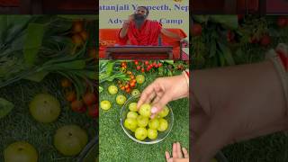 Baba Ramdev ne betaye amla ke fayde।instant and testy amla recipe ।shorts amla ramdev [upl. by Irrep]